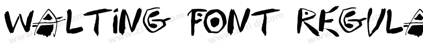 Walting Font Regula字体转换